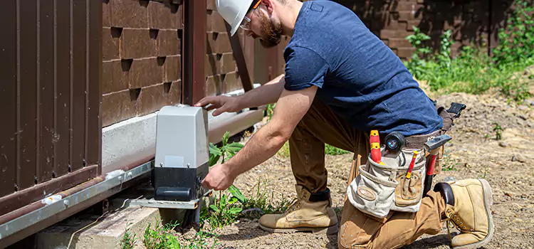 Electric Driveway Gate Installation Van Buren