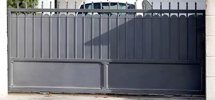 Metal Driveway Gate Installation Van Buren