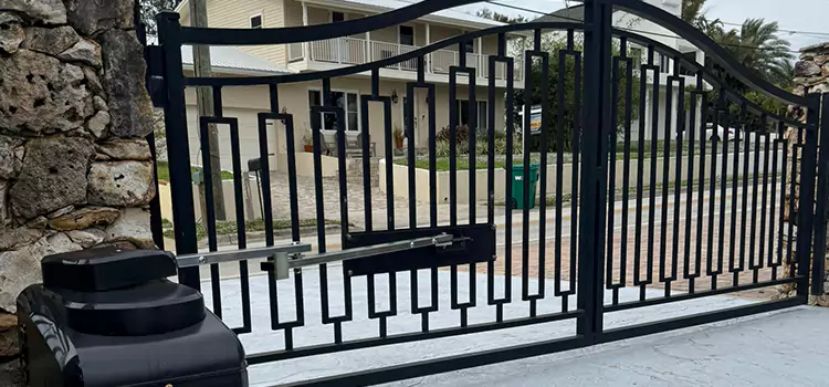 Swing Gate Opener with Keypad Van Buren