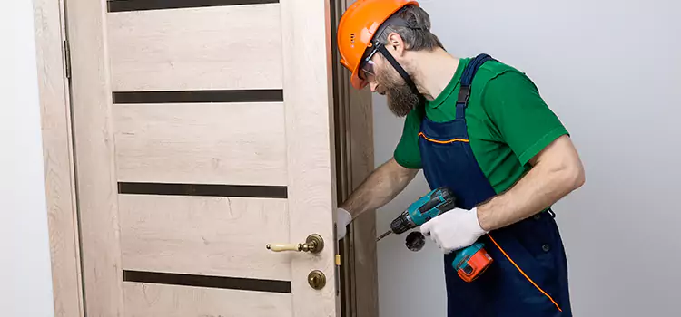 Replace Internal Door Handle with Lock Van Buren